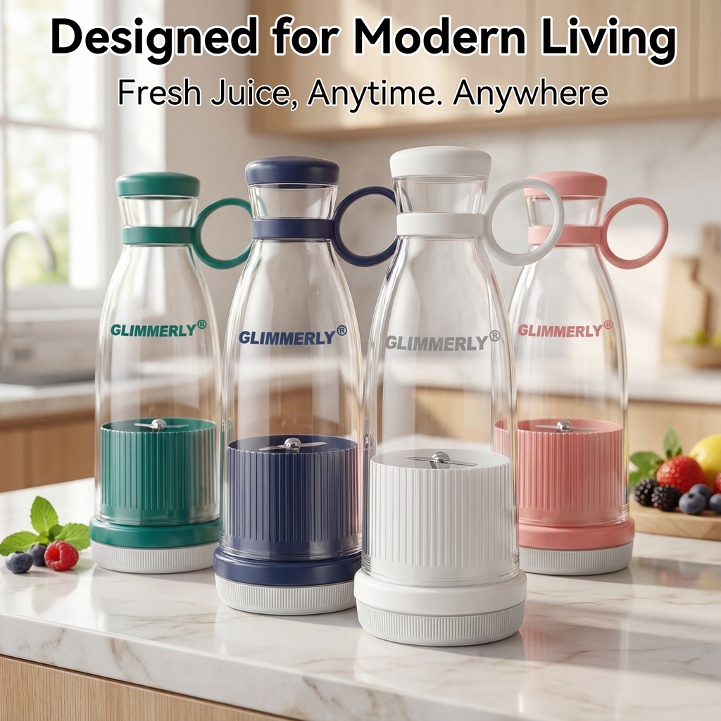 💥GLIMMERLY®💥Multi-Function Portable Juicer | Fresh Juice Anywhere