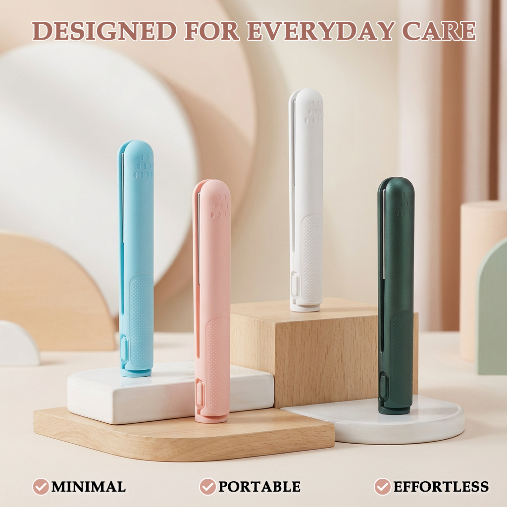 𝐺𝑙𝑖𝑚𝑚𝑒𝑟𝑙𝑦® Convenient Mini Multi-Function Curling Iron