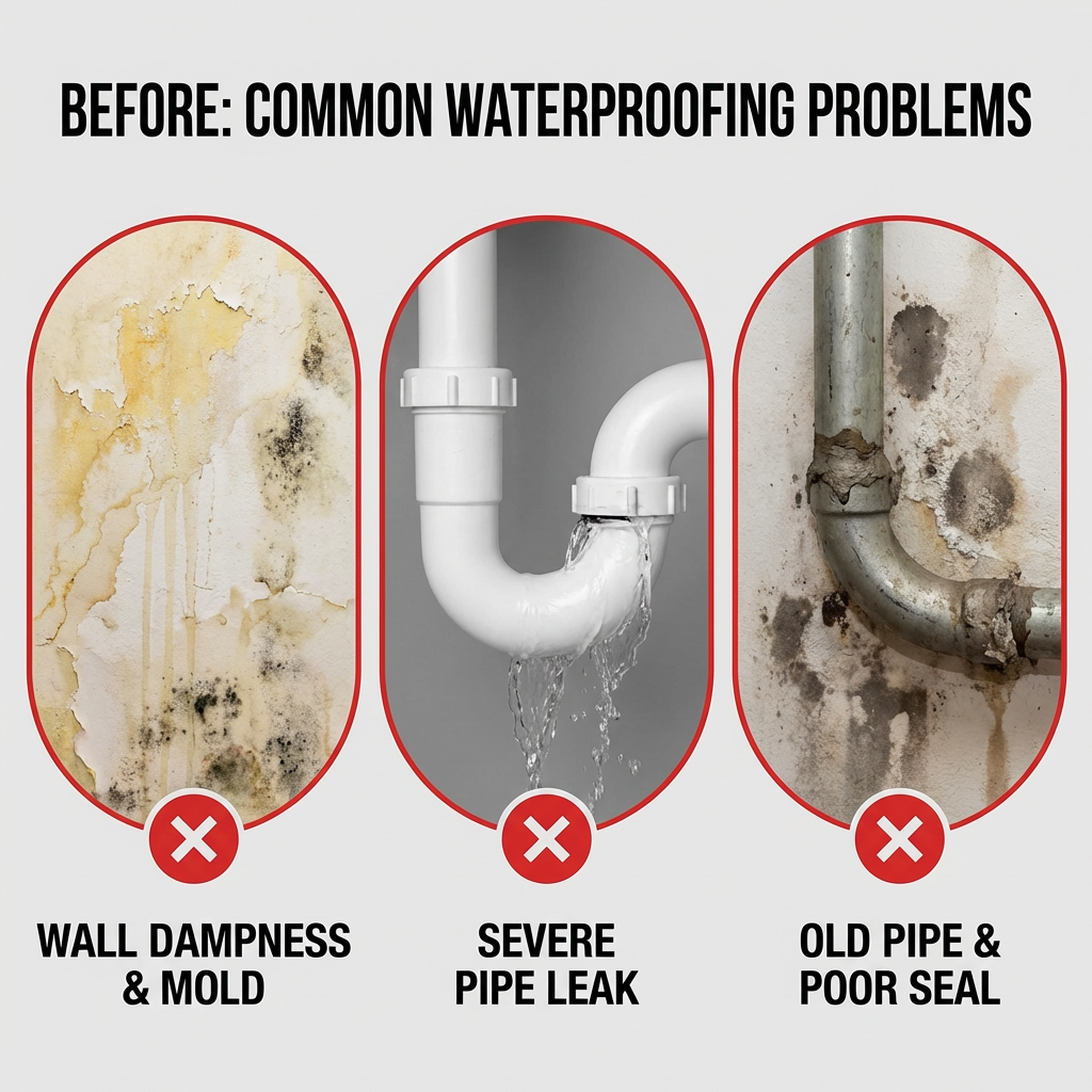 ✨GLIMMERLY® Waterproof Sealant Spray – Instant Leak Repair for Roofs, Walls & Pipes (Long-Lasting)