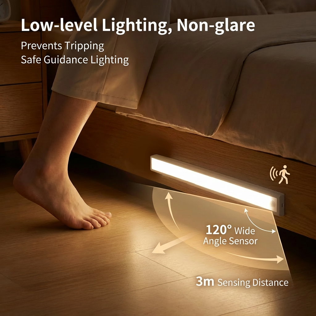 🎁GLIMMERLY®💡 Punch-free Smart Sensor Magnetic Rechargeable LED Lights