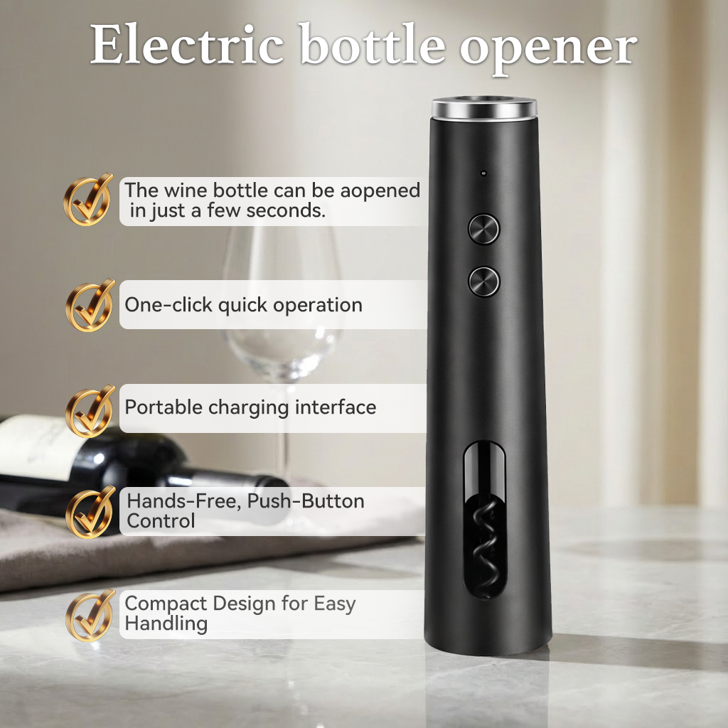𝐺𝑙𝑖𝑚𝑚𝑒𝑟𝑙𝑦® 🍷 Premium Electric Wine Opener ✨Premium Design | Quiet & Powerful   定
