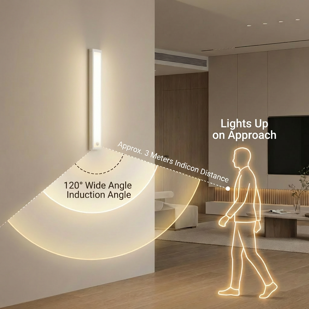 🎁GLIMMERLY®💡 Punch-free Smart Sensor Magnetic Rechargeable LED Lights