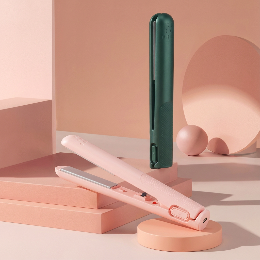 𝐺𝑙𝑖𝑚𝑚𝑒𝑟𝑙𝑦® Convenient Mini Multi-Function Curling Iron