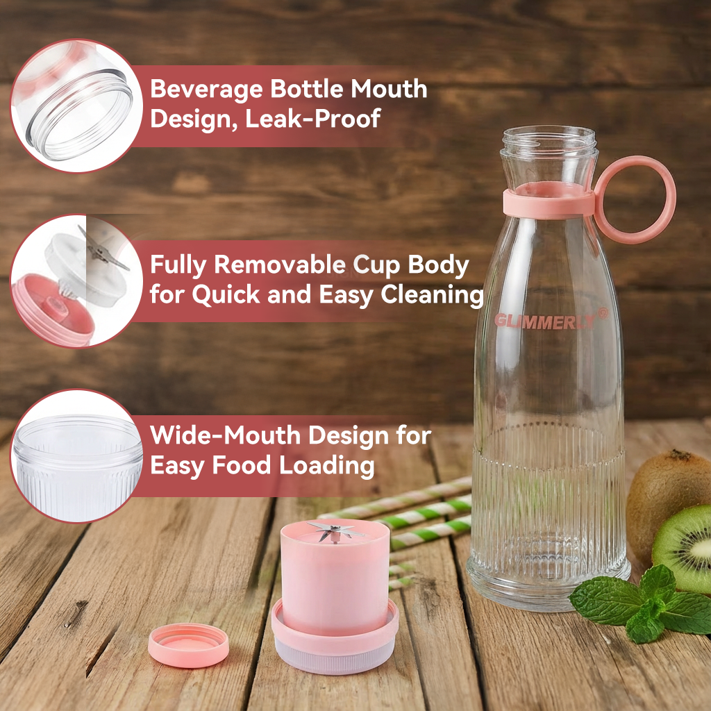 💥GLIMMERLY®💥Multi-Function Portable Juicer | Fresh Juice Anywhere