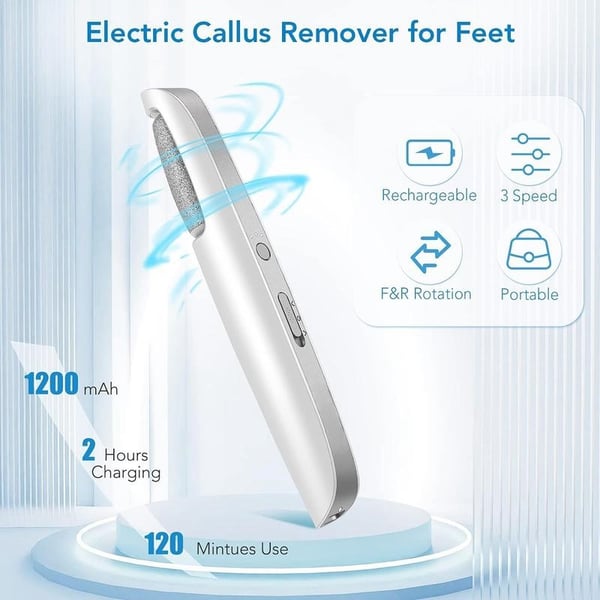 🔥Hot Sale - 53% OFF🔥Electric Feet Callus Remover – Smooth Skin in Seconds⚡