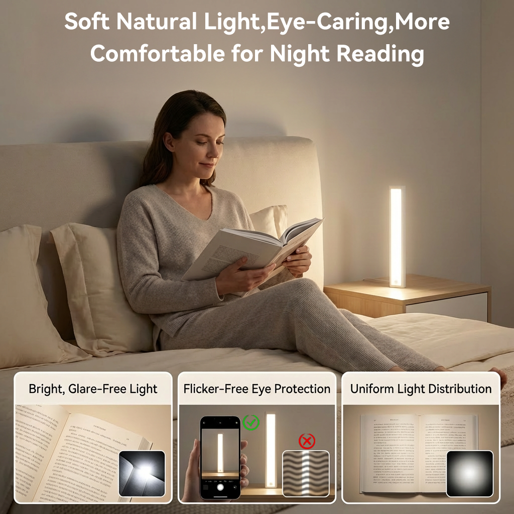 🎁GLIMMERLY®💡 Punch-free Smart Sensor Magnetic Rechargeable LED Lights