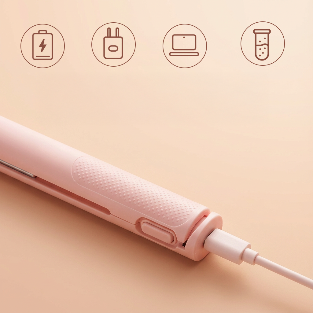 𝐺𝑙𝑖𝑚𝑚𝑒𝑟𝑙𝑦® Convenient Mini Multi-Function Curling Iron