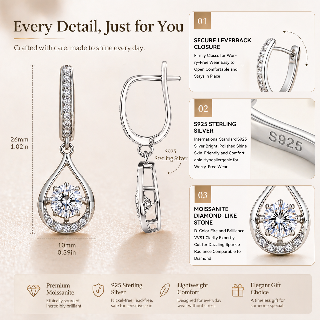 𝑂𝑛𝑒𝑠𝑤𝑒𝑎𝑟®🔥 90% OFF TODAY: 1-Carat 𝑀𝑜𝑖𝑠𝑠𝑎𝑛𝑖𝑡𝑒 𝐻𝑒𝑎𝑙𝑡ℎ𝑦 𝐺𝑙𝑜𝑤 𝐸𝑎𝑟𝑟𝑖𝑛𝑔𝑠 – The Pure S925 Comfort & Sparkle You Deserve 💖