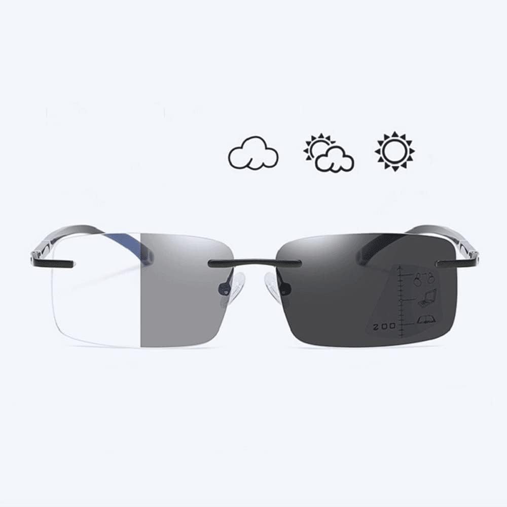 ✨ Diamond Edge Rimless Reading Glasses – Blue Light Blocking & Ultra Lightweight