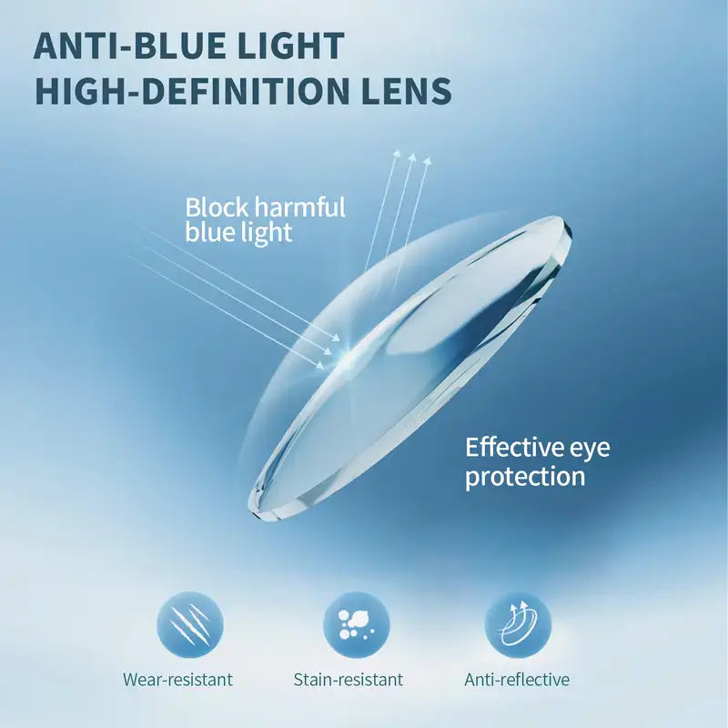 ✨ Diamond Edge Rimless Reading Glasses – Blue Light Blocking & Ultra Lightweight