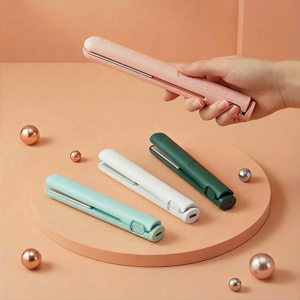 𝐺𝑙𝑖𝑚𝑚𝑒𝑟𝑙𝑦® Convenient Mini Multi-Function Curling Iron