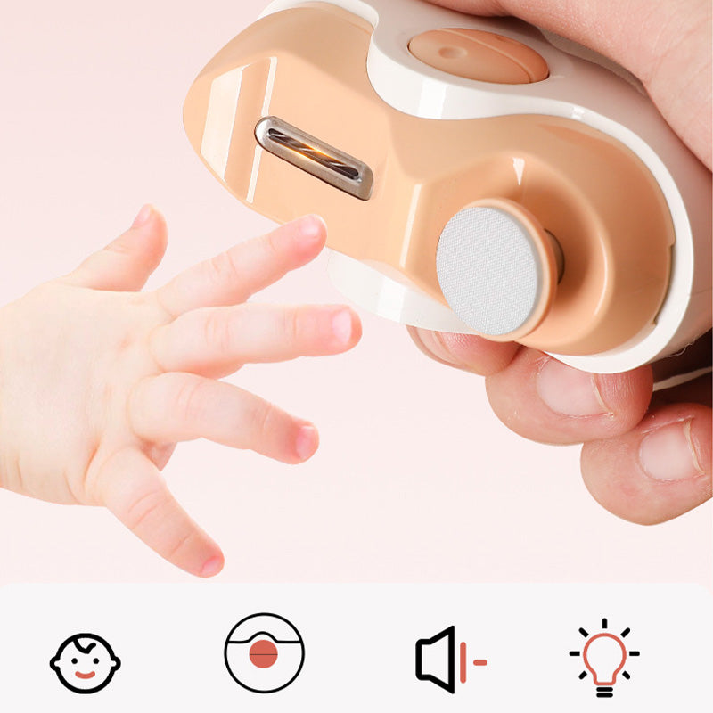 ⚡FLASH SALE · Up to 50% OFF⚡ 2 in 1 Electric Nail Clipper & Polisher – Salon-Grade Precision