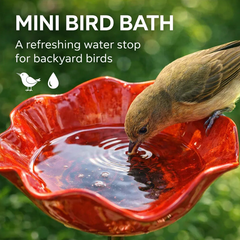 💖🎁Muttertagsgeschenke 2026 – 50 % Rabatt – 🎁Handgefertigter Blumenstecker aus Metall für den Garten 🐦