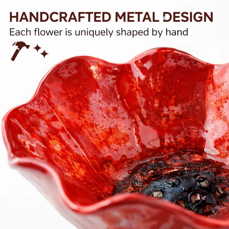 💖🎁Muttertagsgeschenke 2026 – 50 % Rabatt – 🎁Handgefertigter Blumenstecker aus Metall für den Garten 🐦