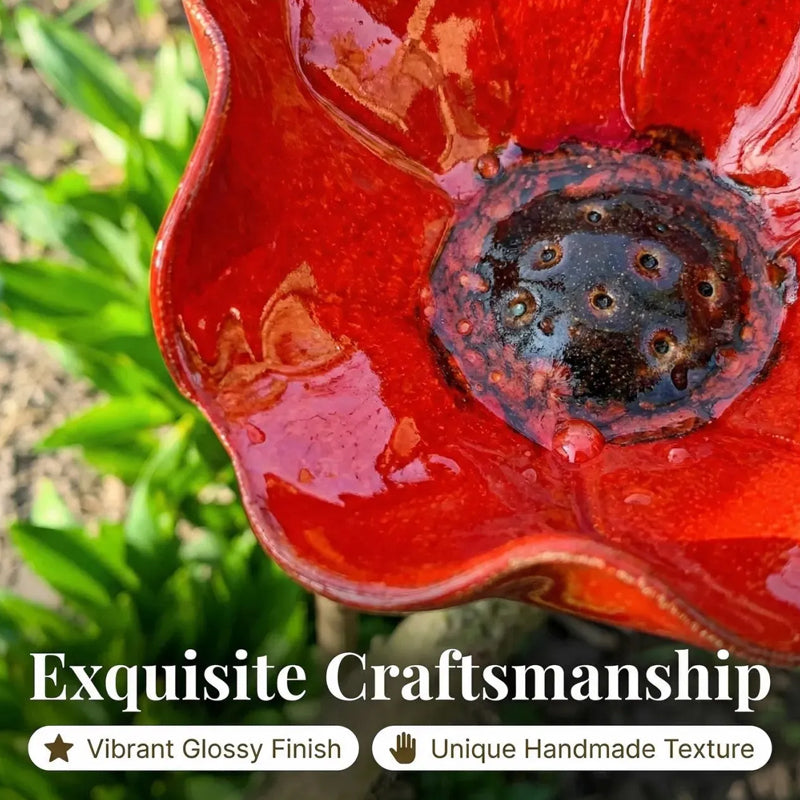 💖🎁Muttertagsgeschenke 2026 – 50 % Rabatt – 🎁Handgefertigter Blumenstecker aus Metall für den Garten 🐦