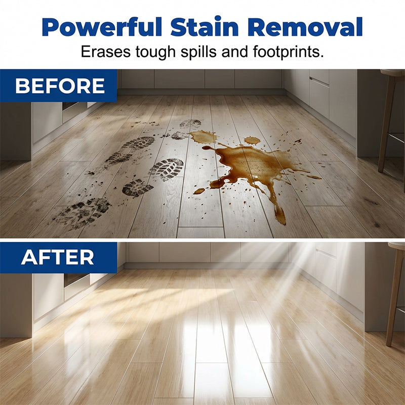 🥳2026 HOT SALE🥳💞50K+ SOLD!⏳✨ 50% OFF! Water-Soluble Floor Cleaning Sheets – No Measuring, No Mess ✨