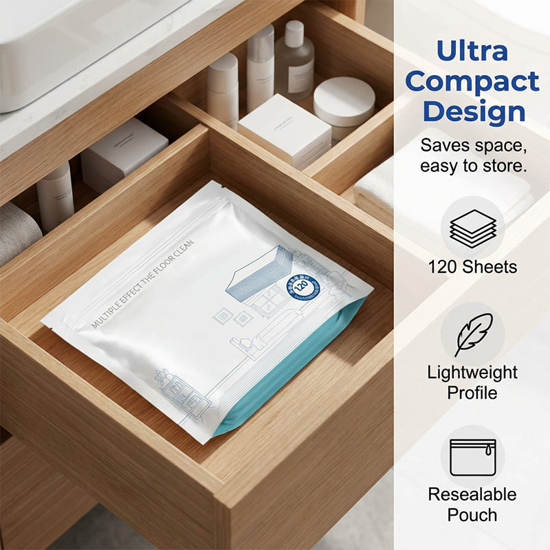 🥳2026 HOT SALE🥳💞50K+ SOLD!⏳✨ 50% OFF! Water-Soluble Floor Cleaning Sheets – No Measuring, No Mess ✨