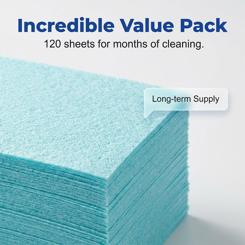 🥳2026 HOT SALE🥳💞50K+ SOLD!⏳✨ 50% OFF! Water-Soluble Floor Cleaning Sheets – No Measuring, No Mess ✨